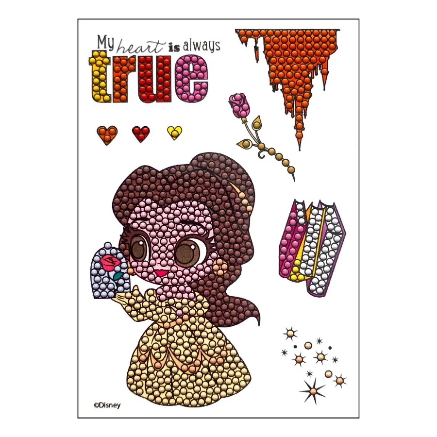 "Belle" Crystal Art A6 Stamp Set