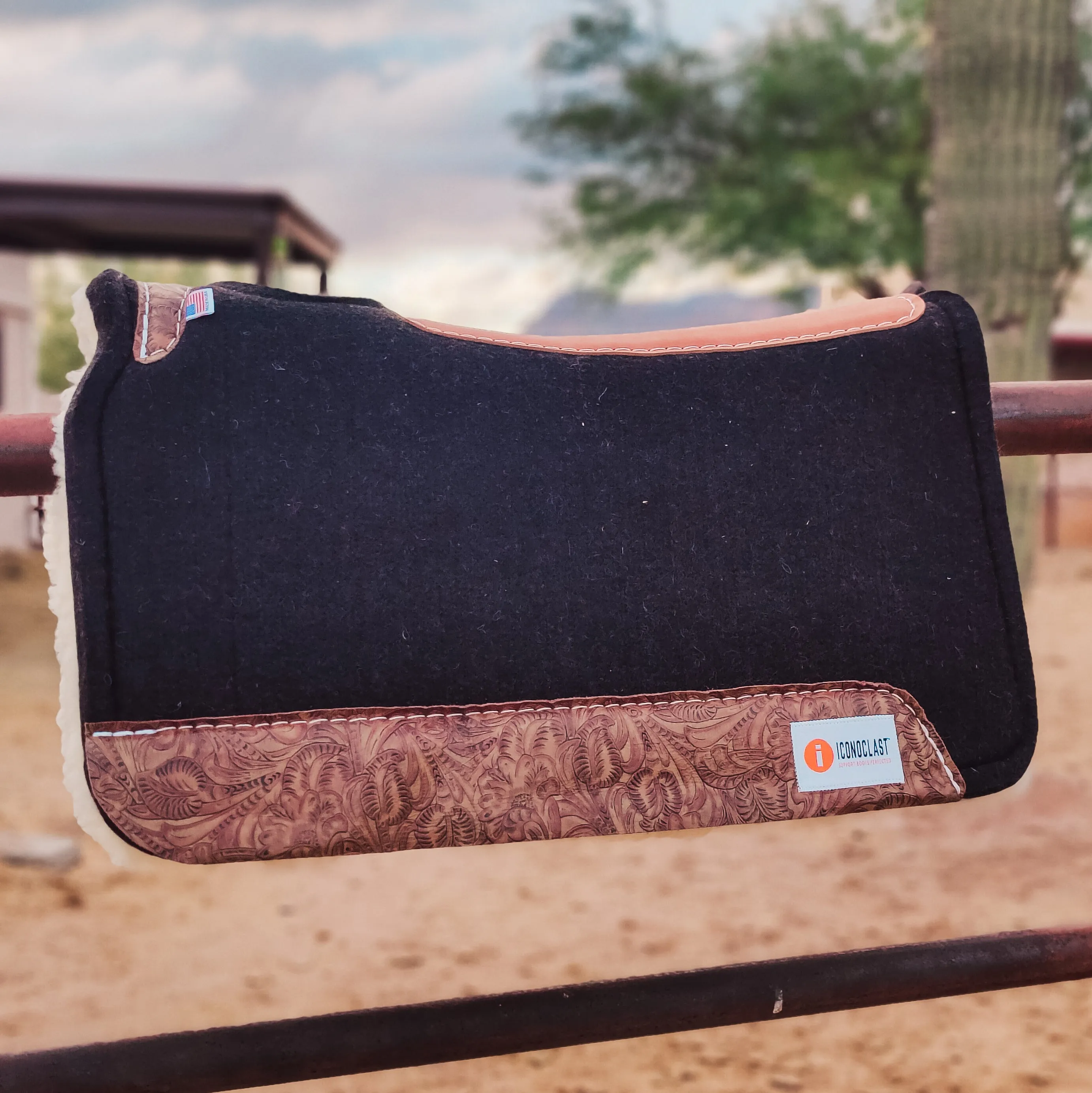 Ready-to-Ship Custom Iconoclast Saddle Pad (In-Stock)