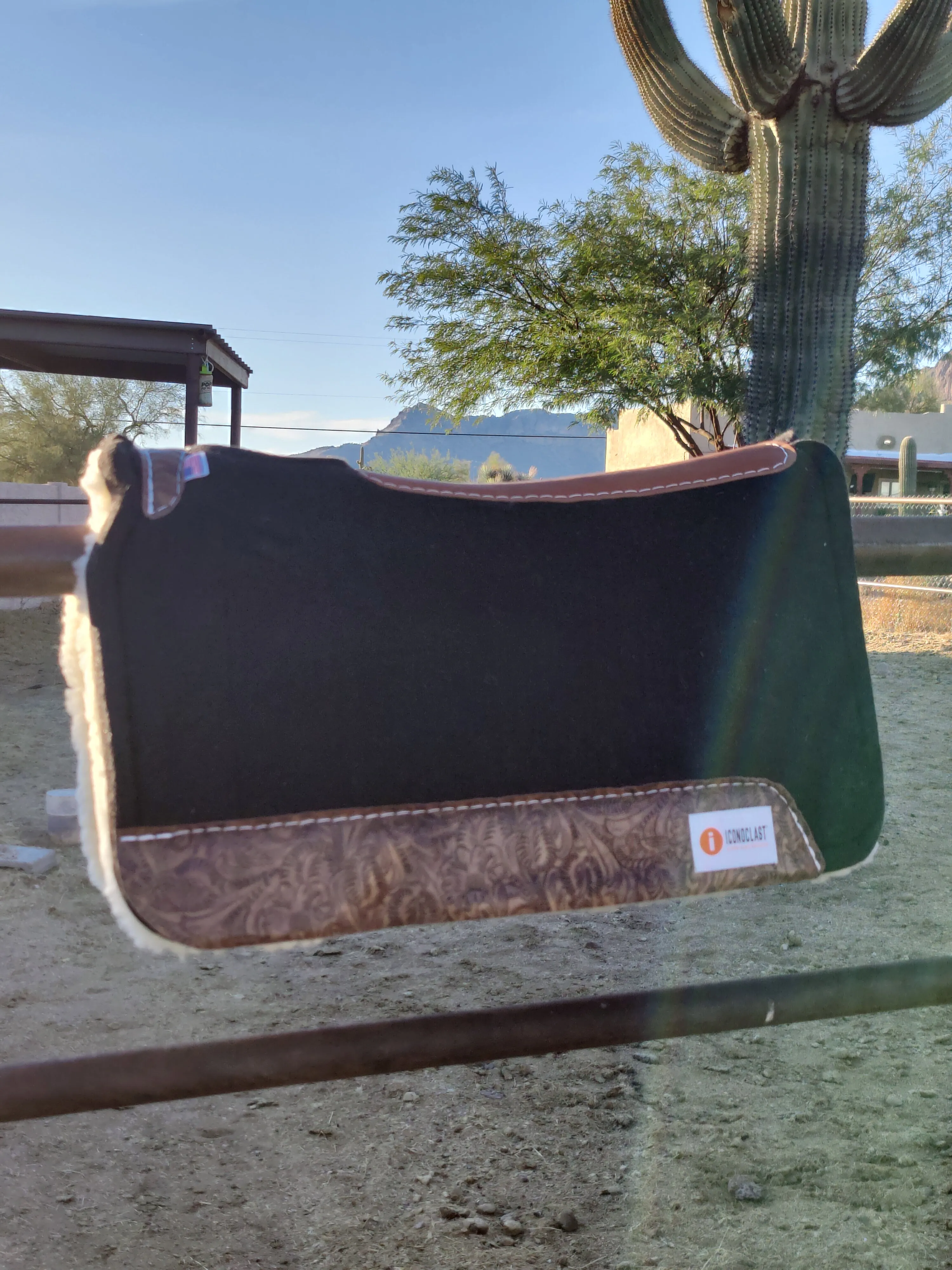 Ready-to-Ship Custom Iconoclast Saddle Pad (In-Stock)