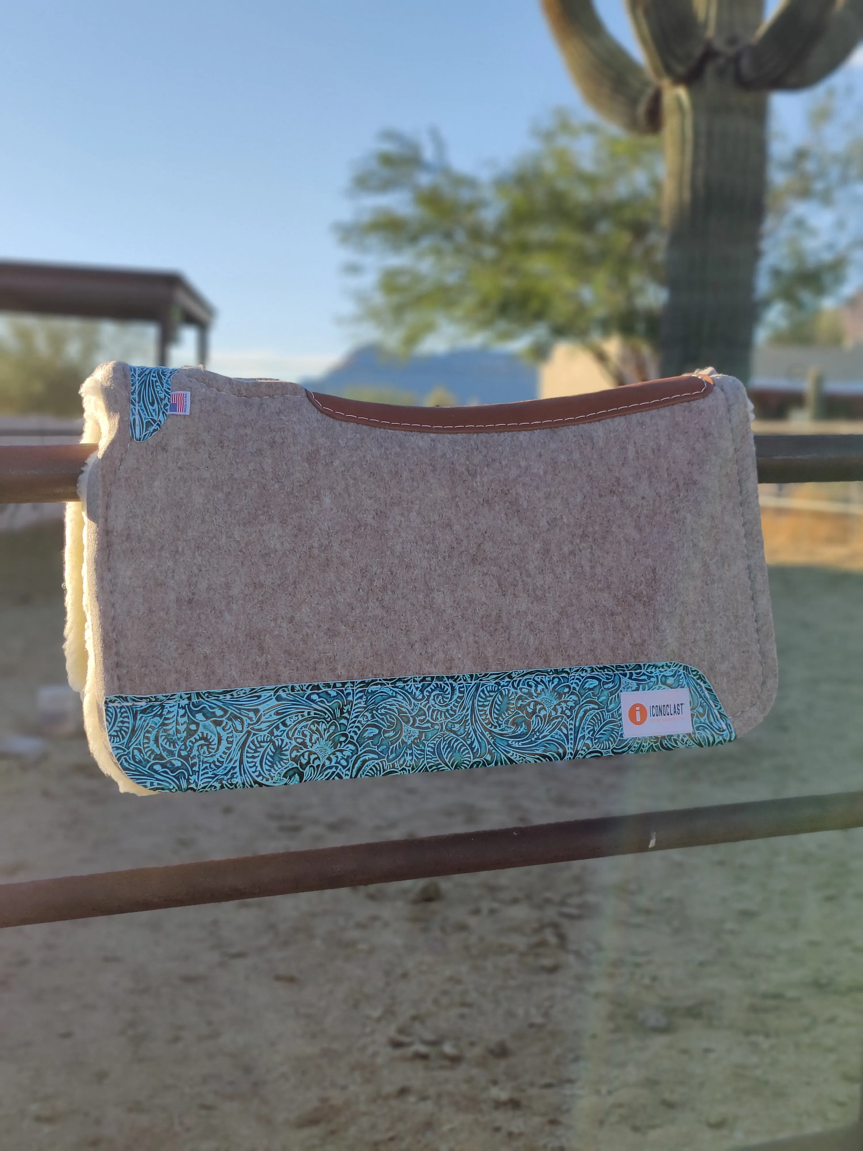 Ready-to-Ship Custom Iconoclast Saddle Pad (In-Stock)