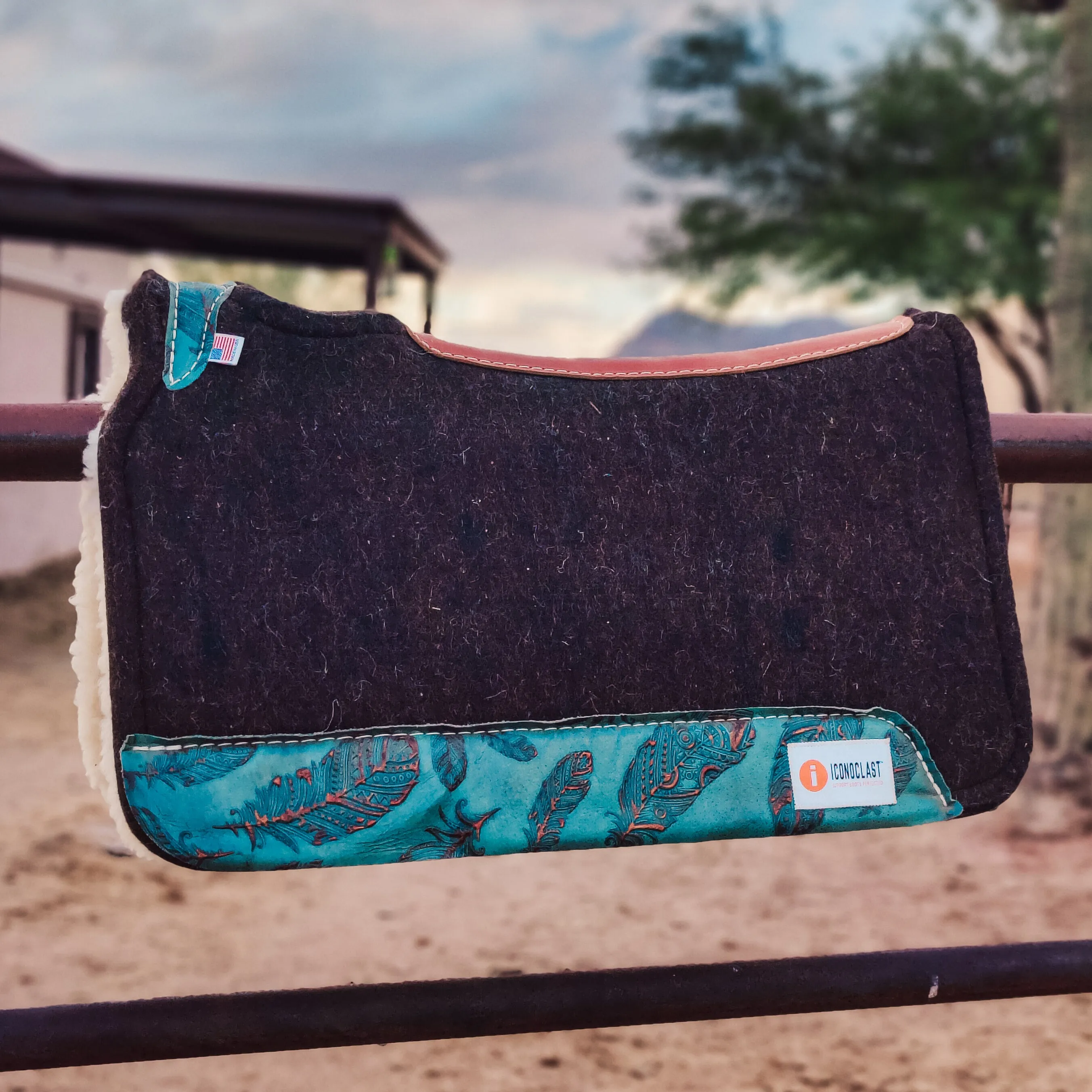 Ready-to-Ship Custom Iconoclast Saddle Pad (In-Stock)