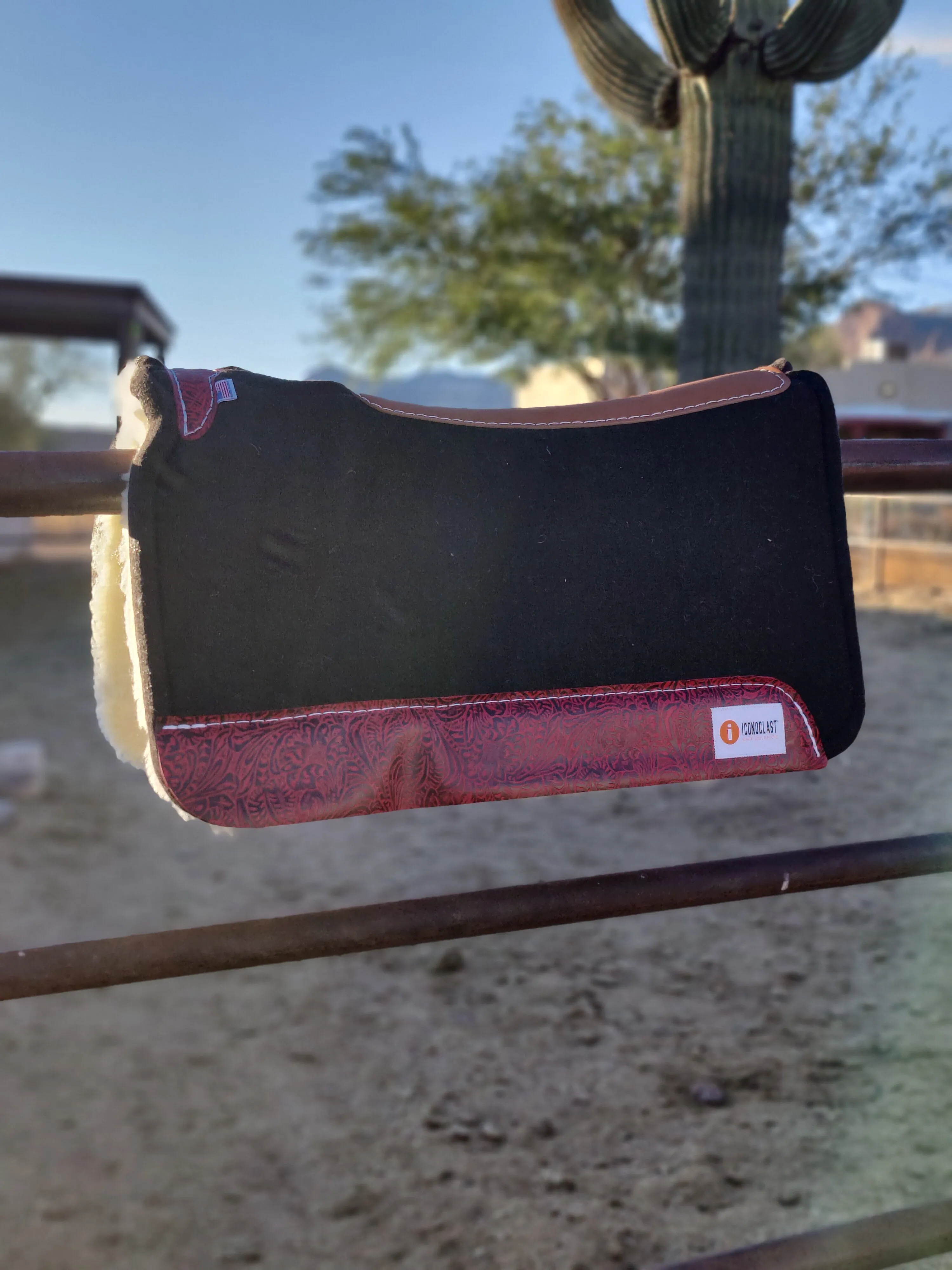 Ready-to-Ship Custom Iconoclast Saddle Pad (In-Stock)