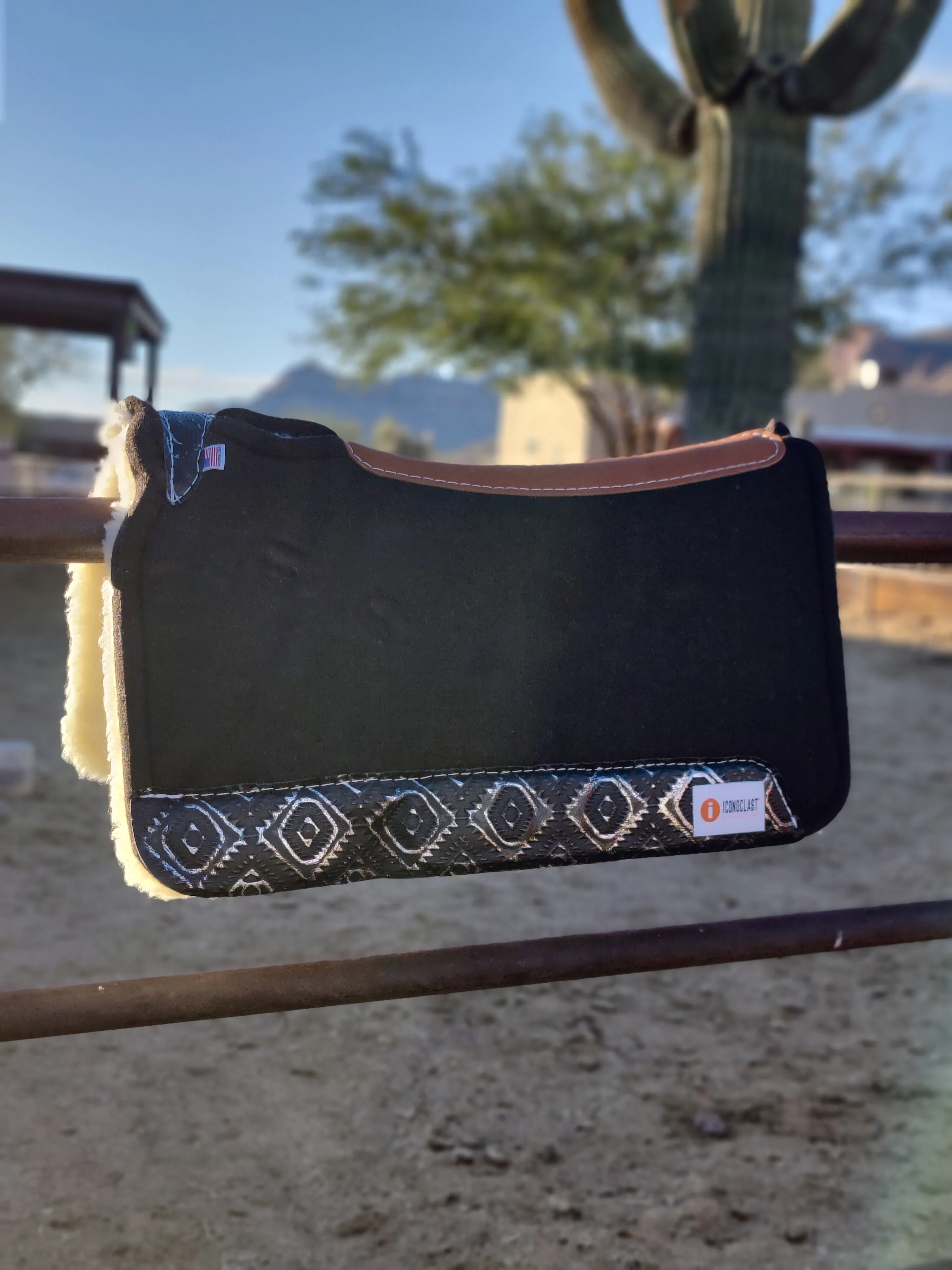 Ready-to-Ship Custom Iconoclast Saddle Pad (In-Stock)