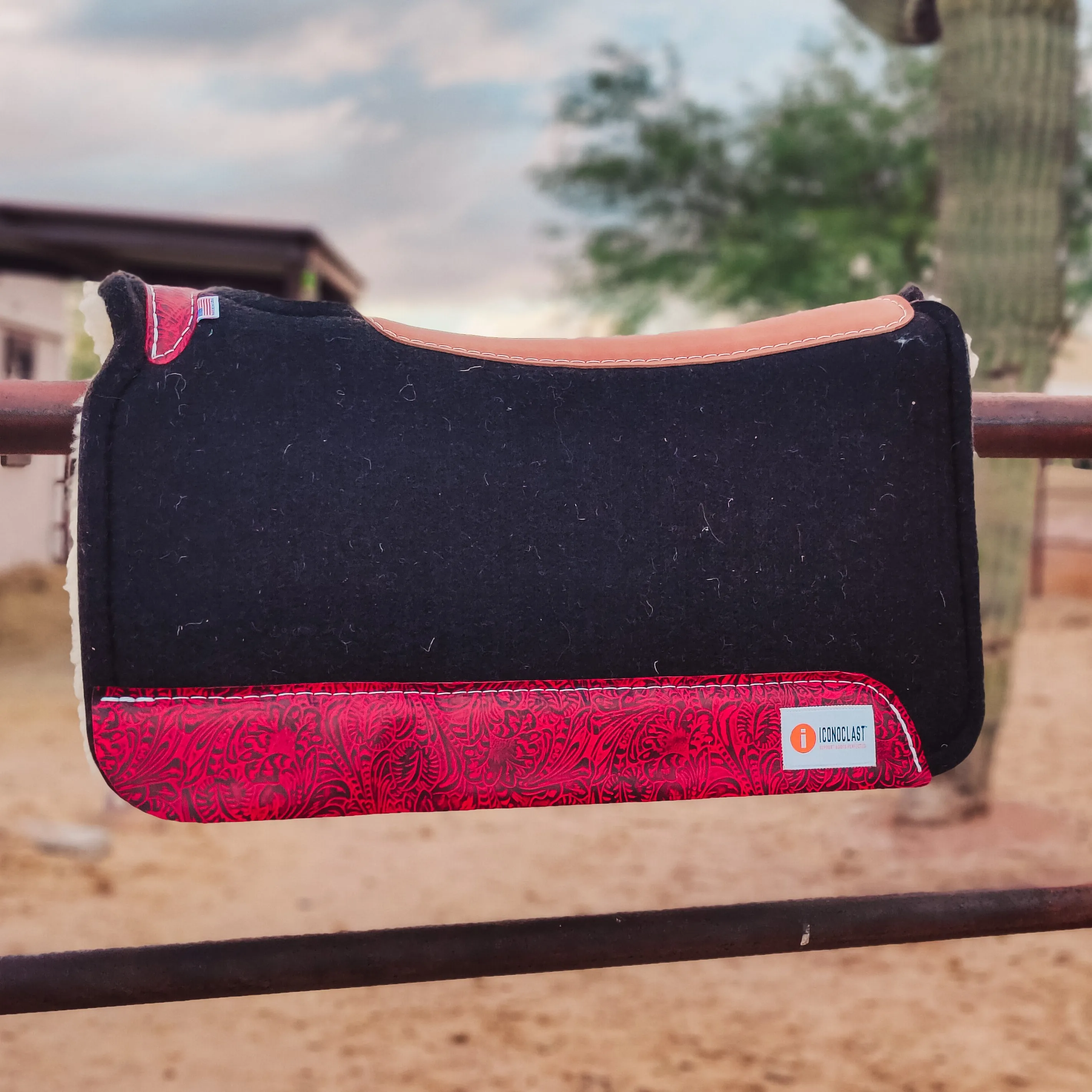 Ready-to-Ship Custom Iconoclast Saddle Pad (In-Stock)