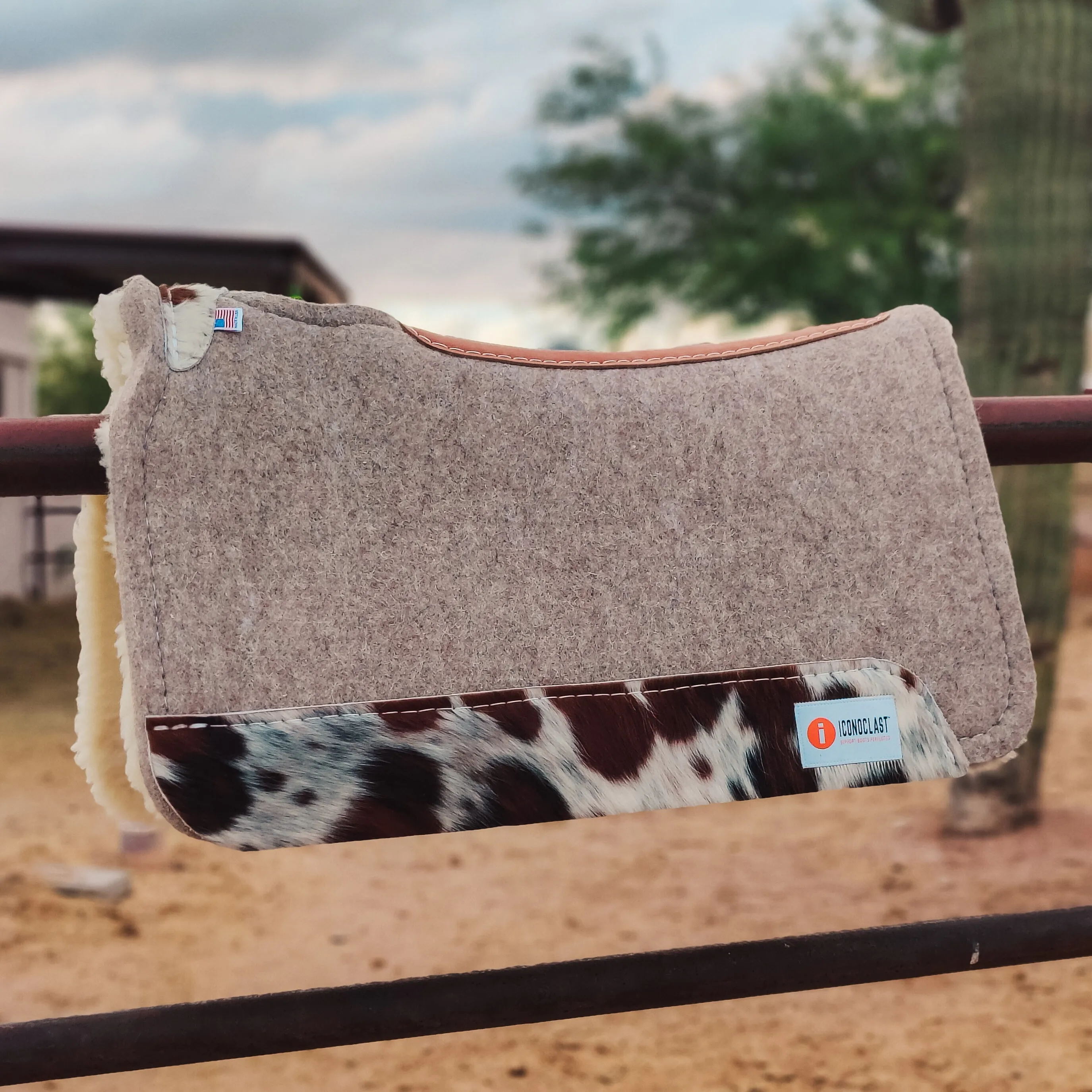 Ready-to-Ship Custom Iconoclast Saddle Pad (In-Stock)