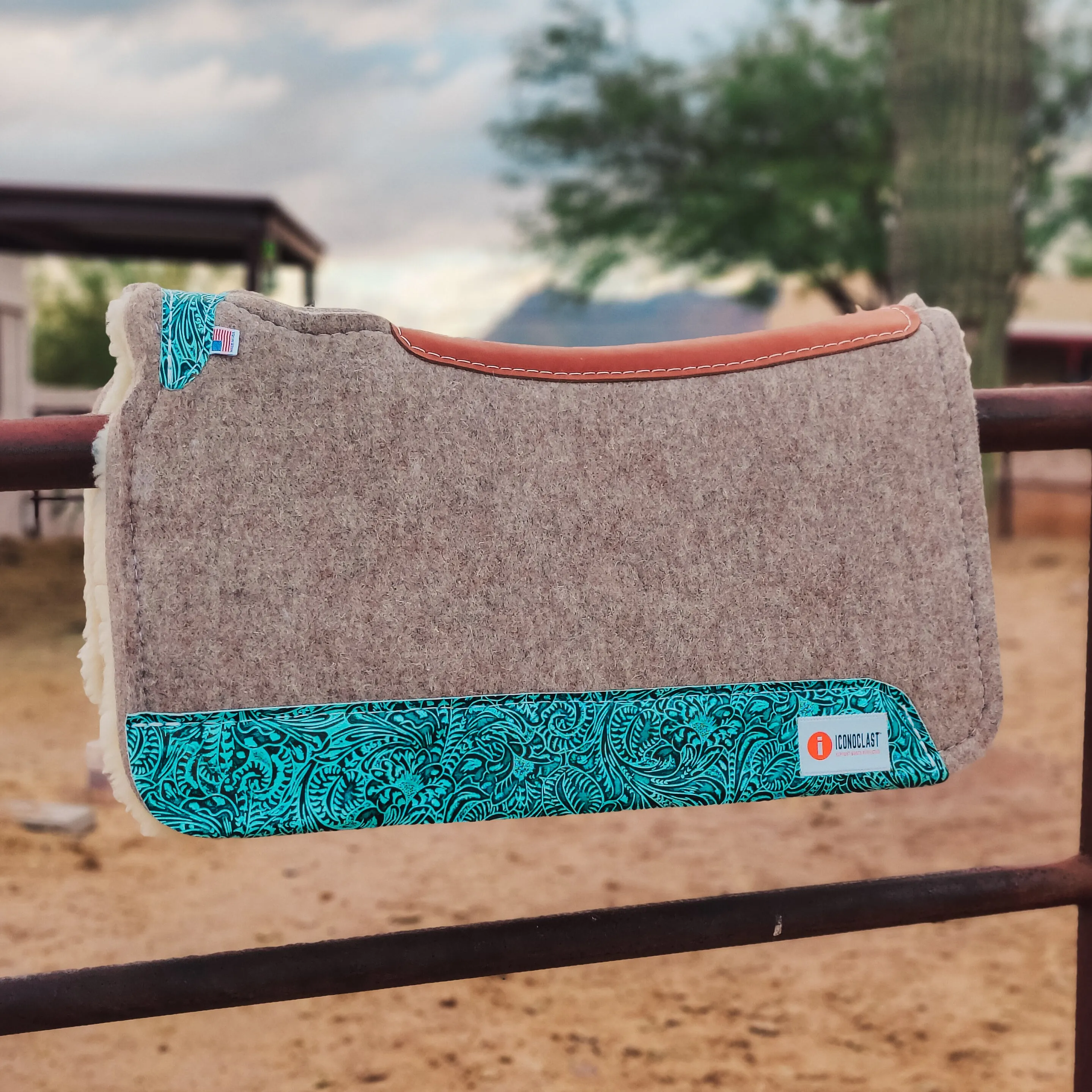 Ready-to-Ship Custom Iconoclast Saddle Pad (In-Stock)