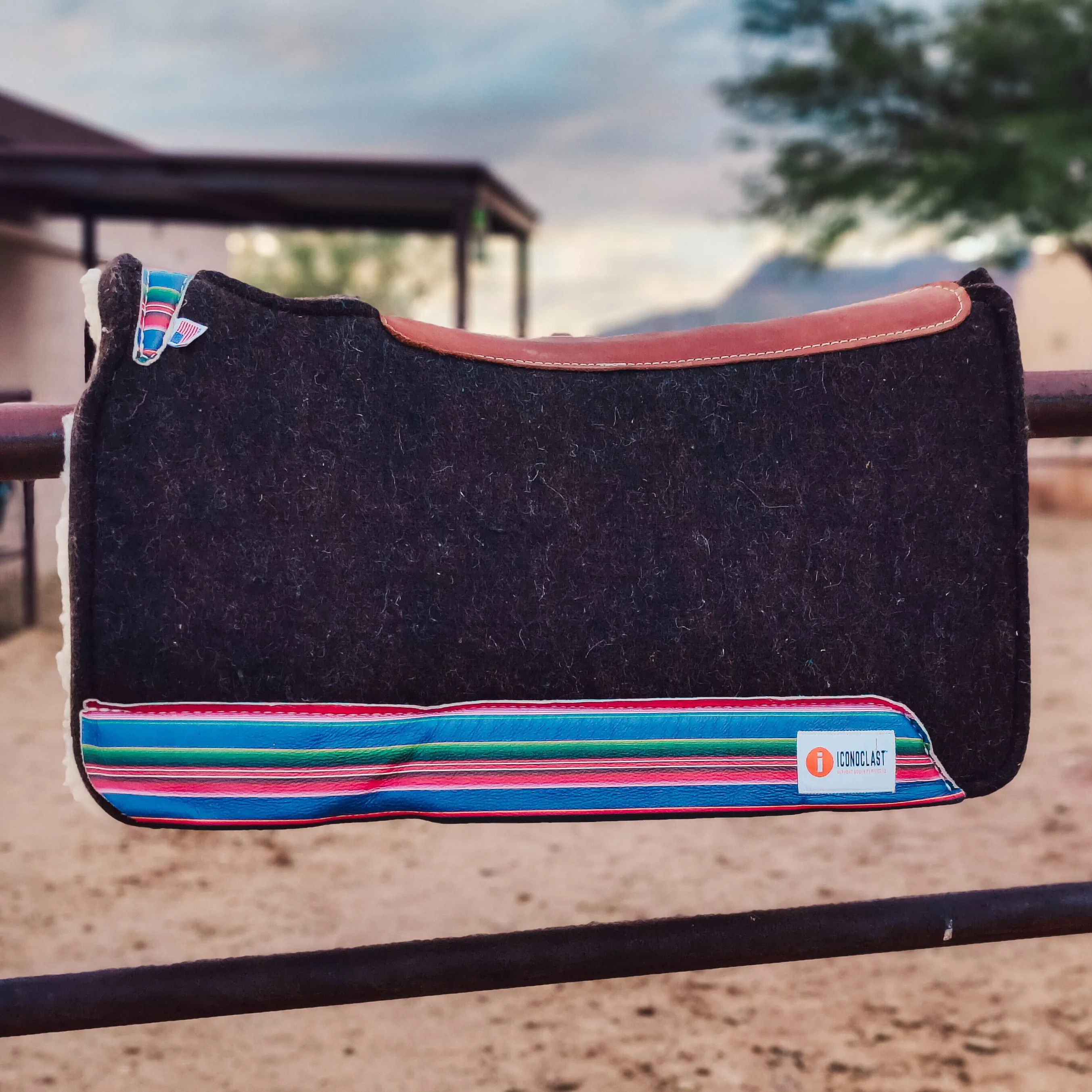 Ready-to-Ship Custom Iconoclast Saddle Pad (In-Stock)