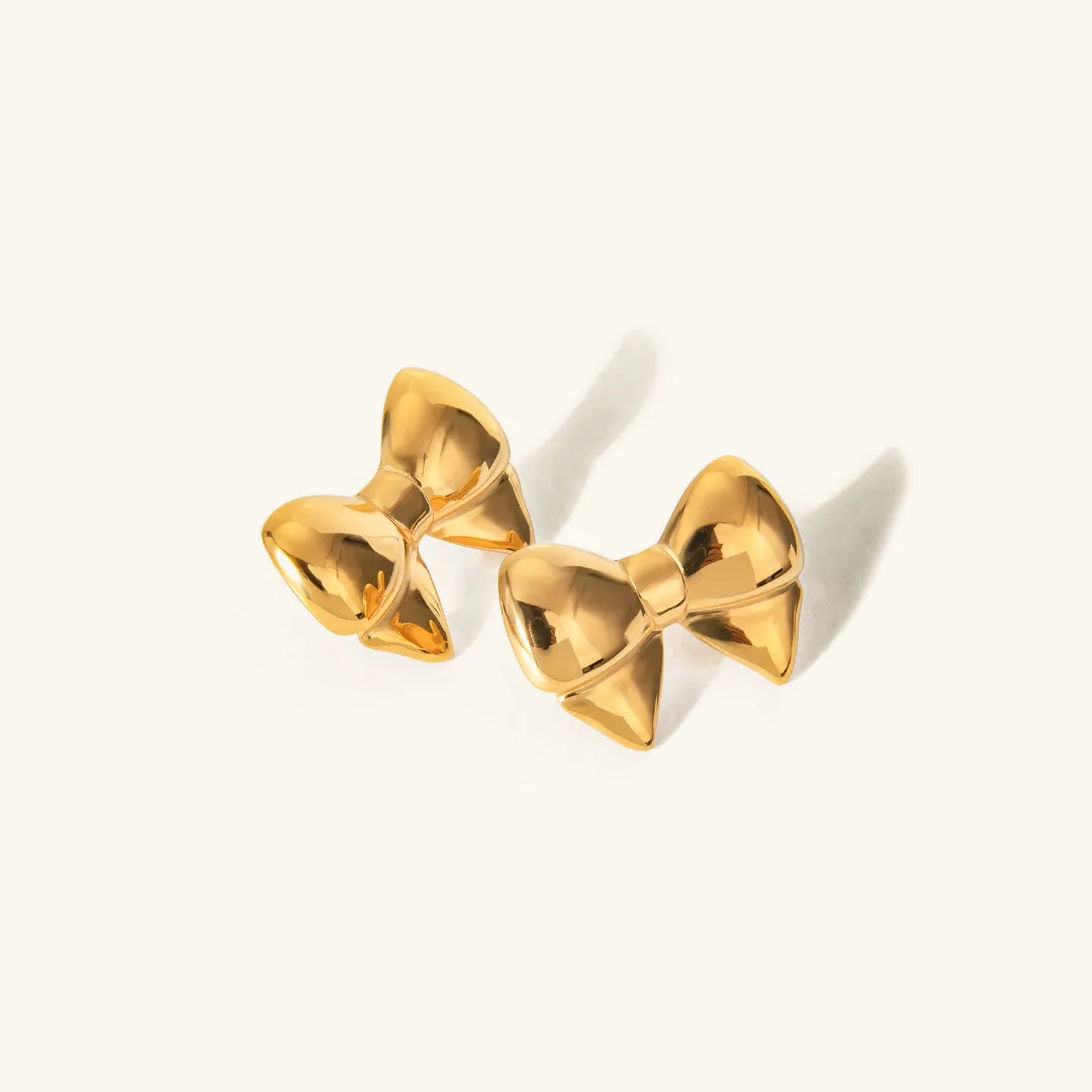 Regina Bow Earrings