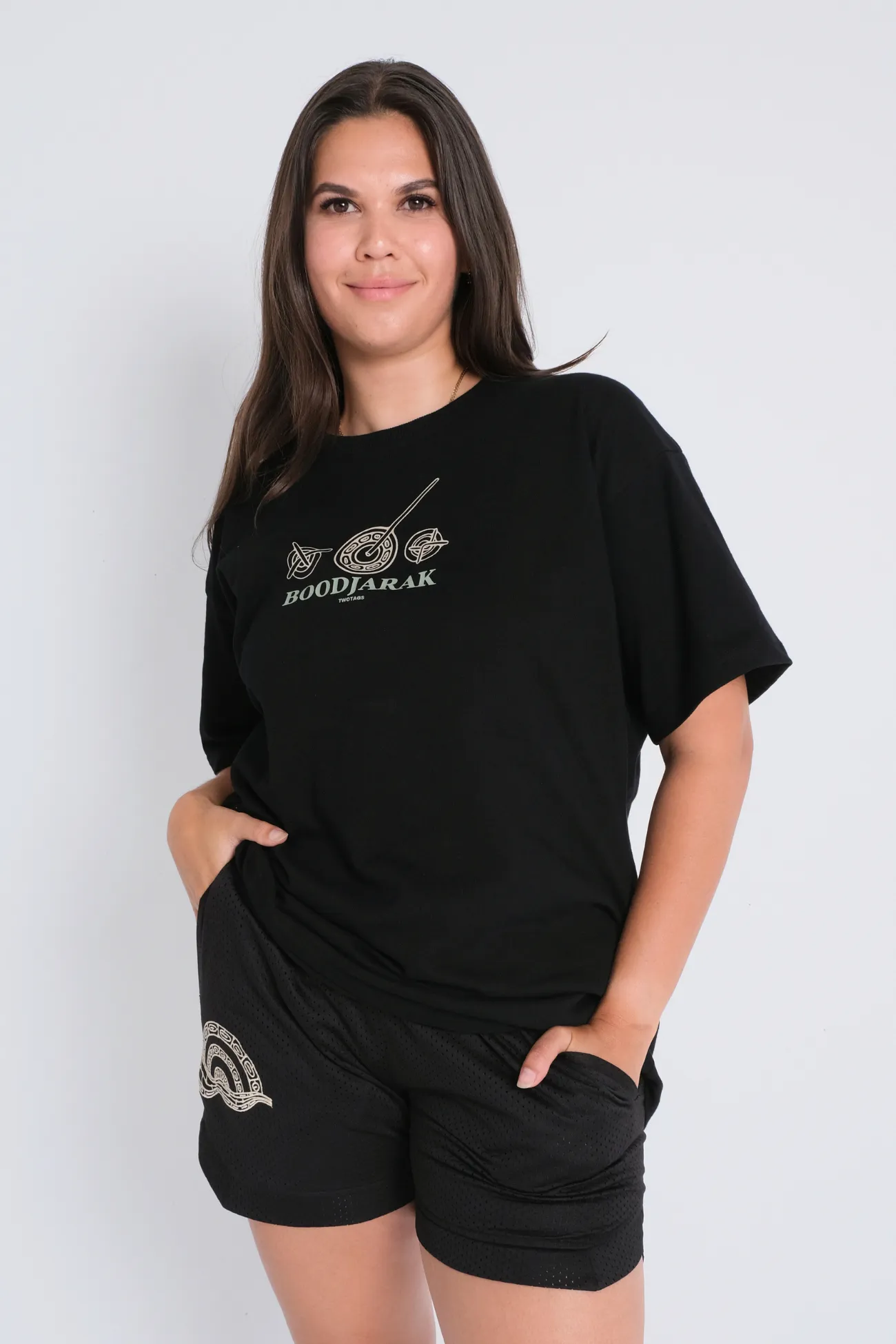 Rhythm Oversized Tee - Black