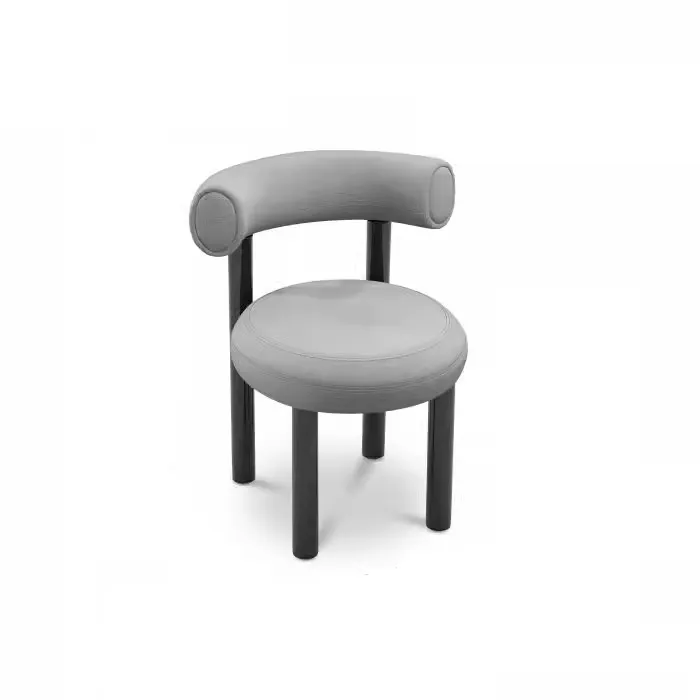 Round Upholstered Dining Chair