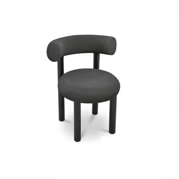 Round Upholstered Dining Chair