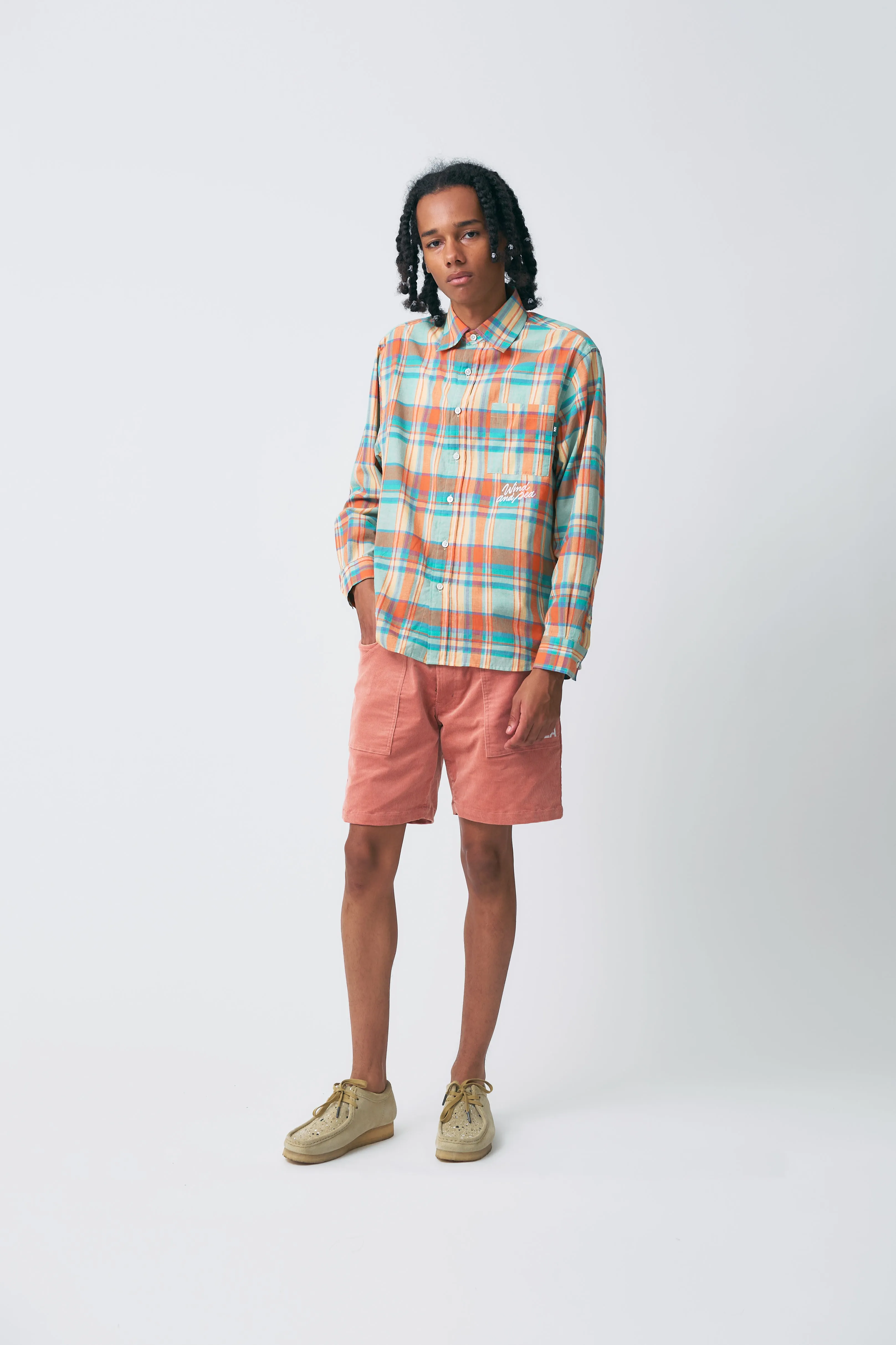 SEA CORDUROY SHORT / PINK