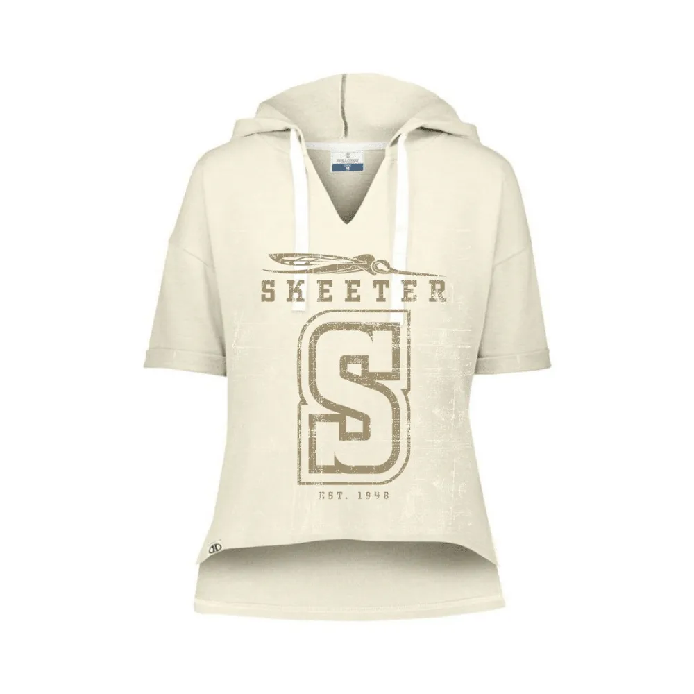 Skeeter Ladies Short Sleeve Hoodie