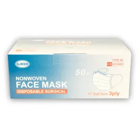 Type IIR Medical Face Masks (x50)