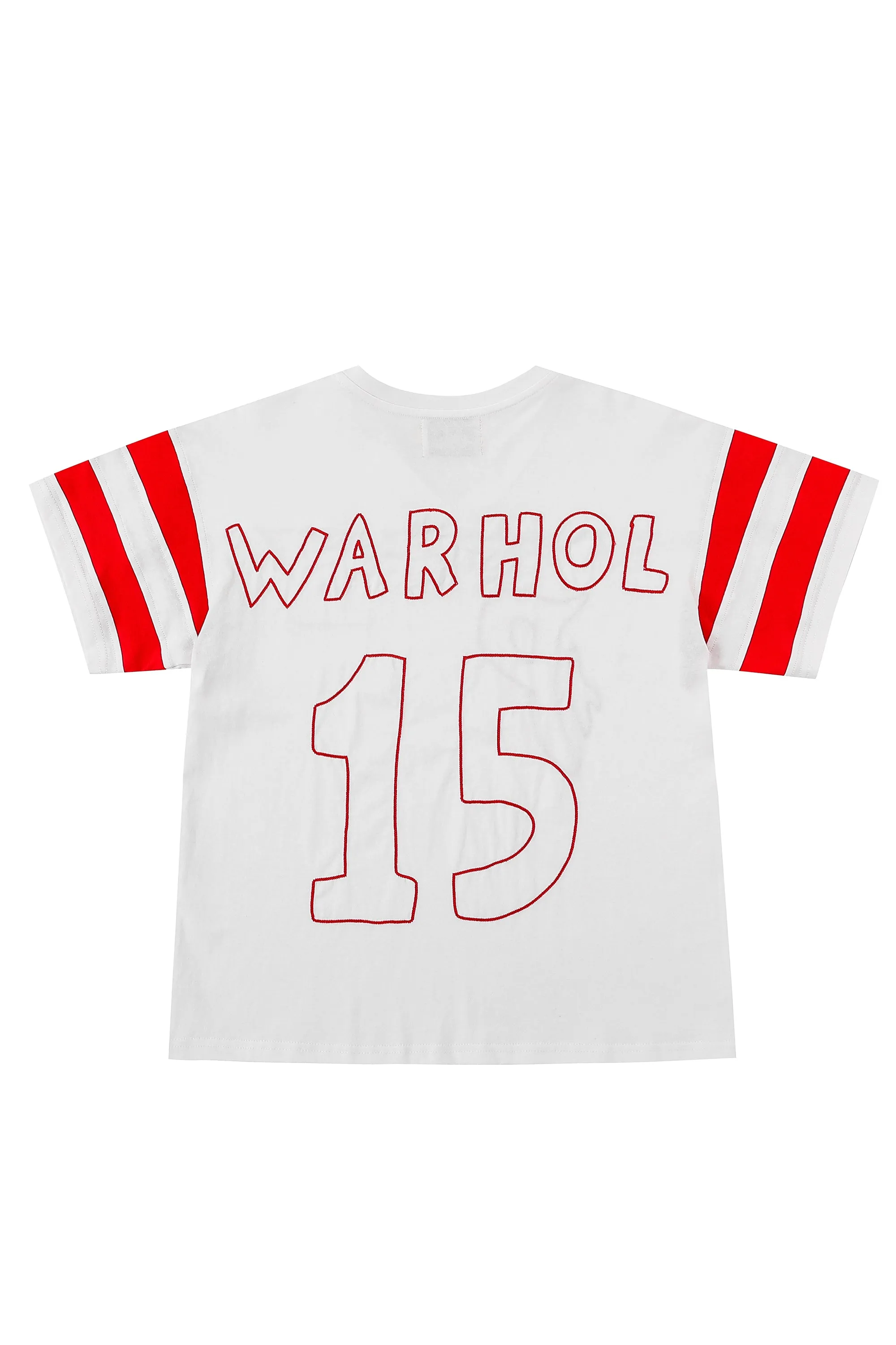 Unisex Embroidered Warhol Football T-Shirt X Noah Harmon