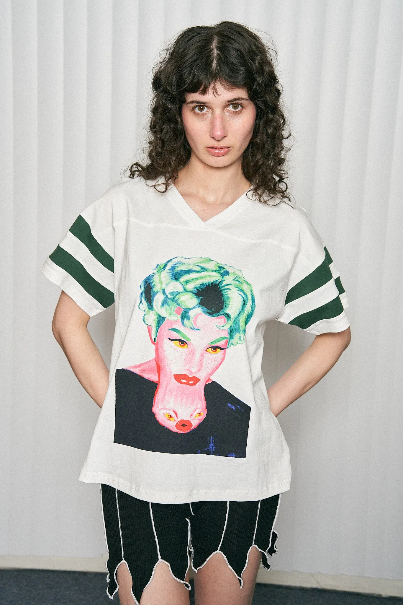 Unisex "The Burdon" Football T-Shirt by Penelope Gazin