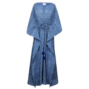 Venezia Ogee Maxi Kaftan Dress