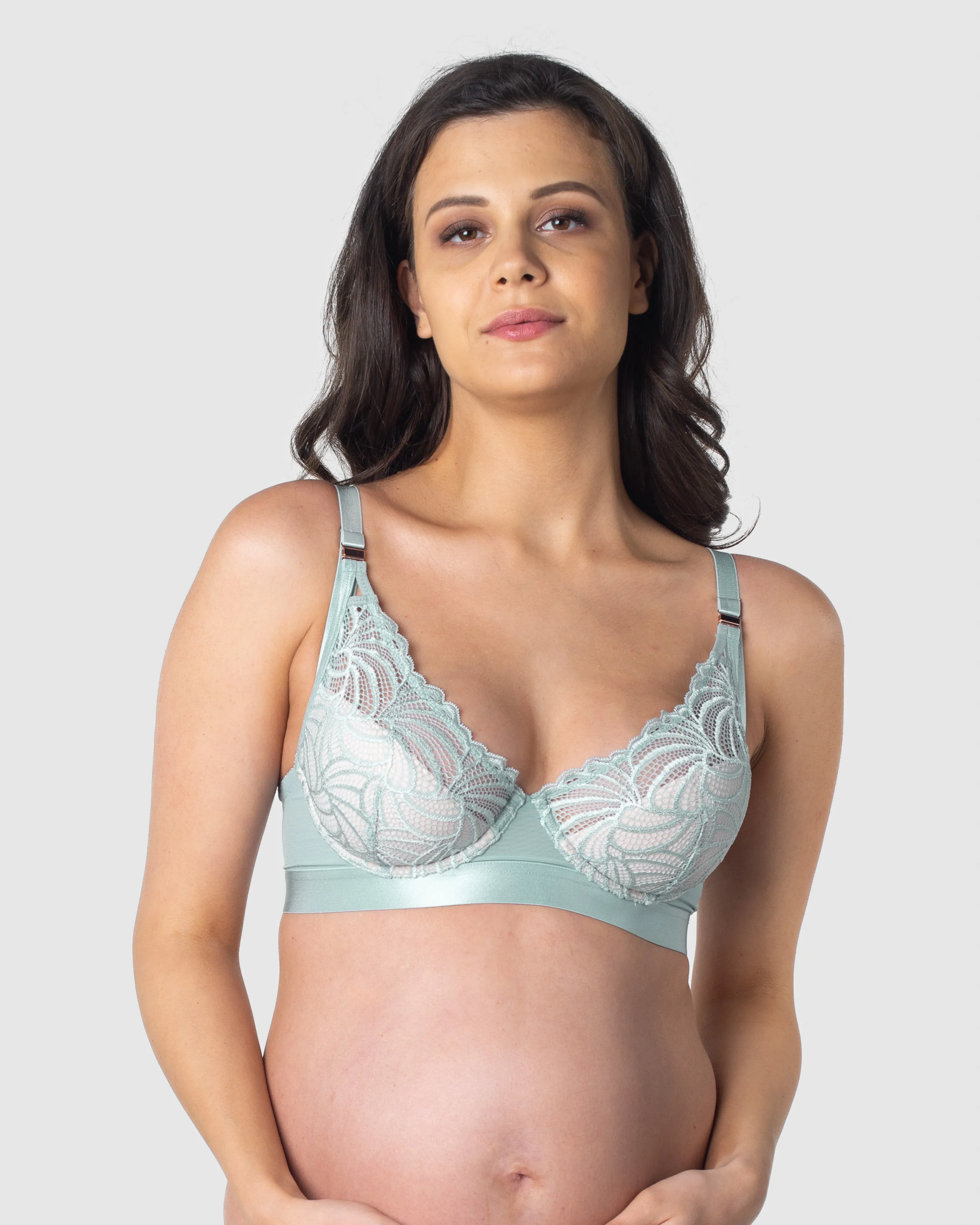 WARRIOR PLUNGE ETHER CONTOUR NURSING BRA - FLEXI UNDERWIRE