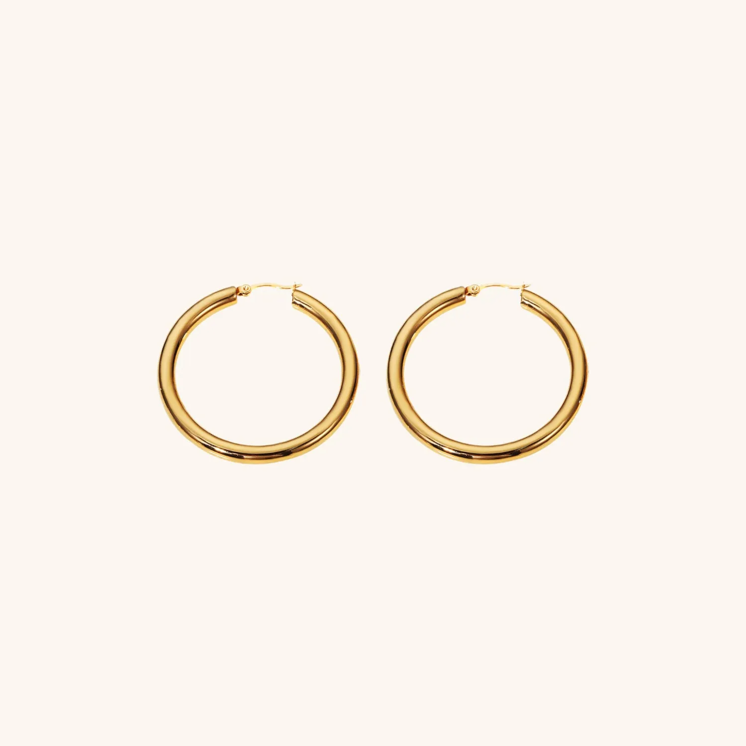 Wide Hoop Earrings