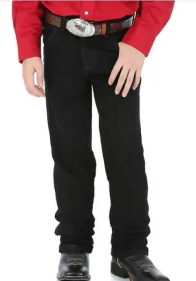 Wrangler Boys Cowboy Cut Original Fit Black Jeans (Sizes 1T - 3T) - 13MWJBK