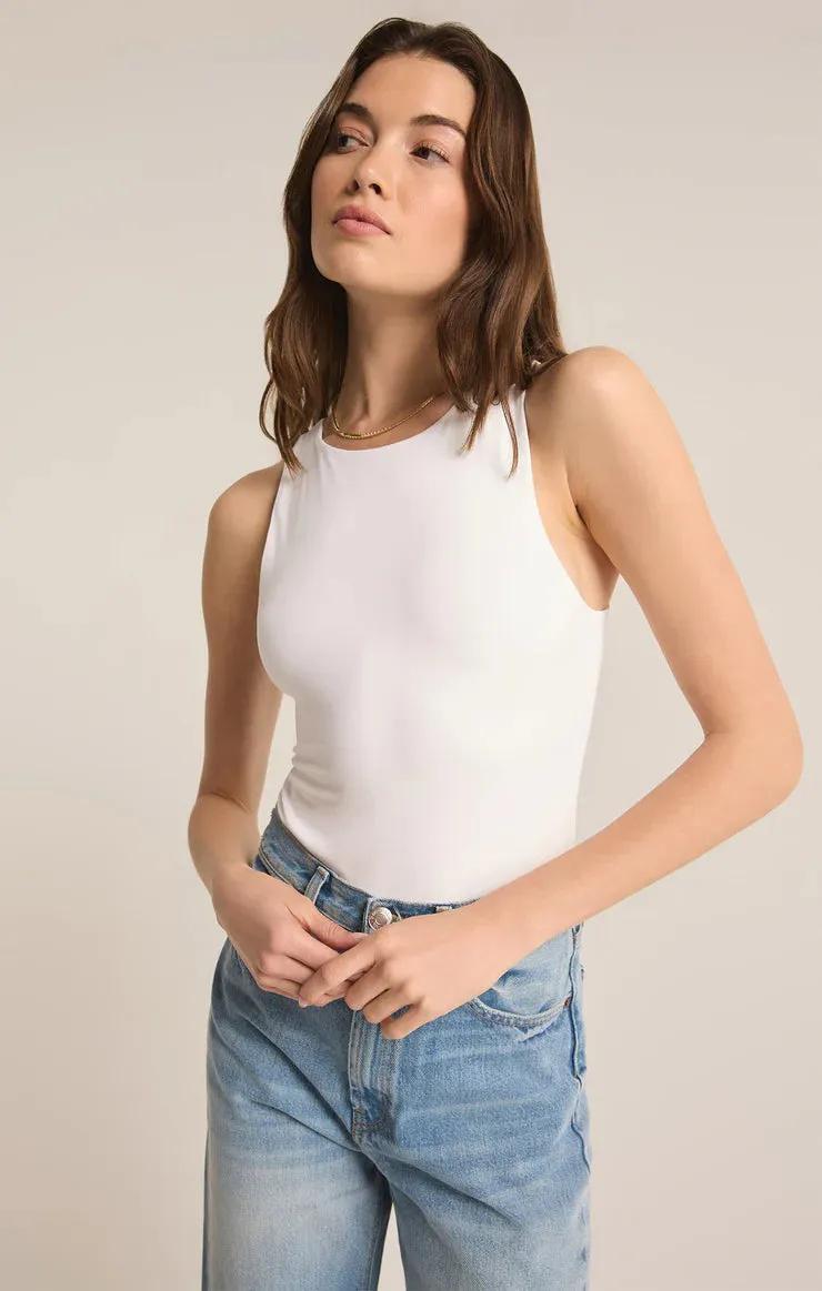 Z Supply Seraphine So Smooth Bodysuit | White